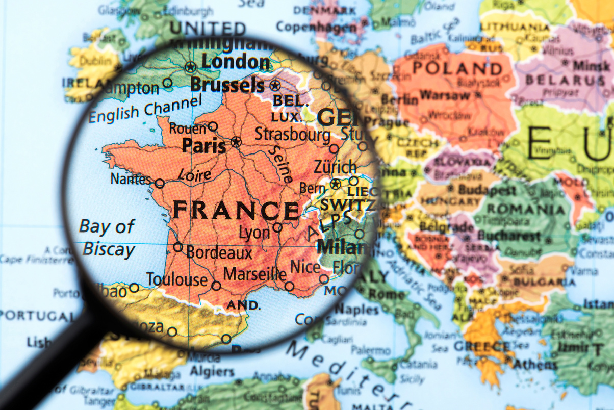 Map of France